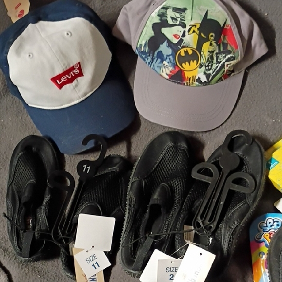 Levi's Other - Levi's Blue and White Kids Swim Cap